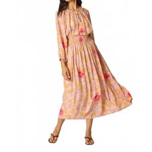 NEW NATALIE MARTIN martin bella skirt in lehua print sunset